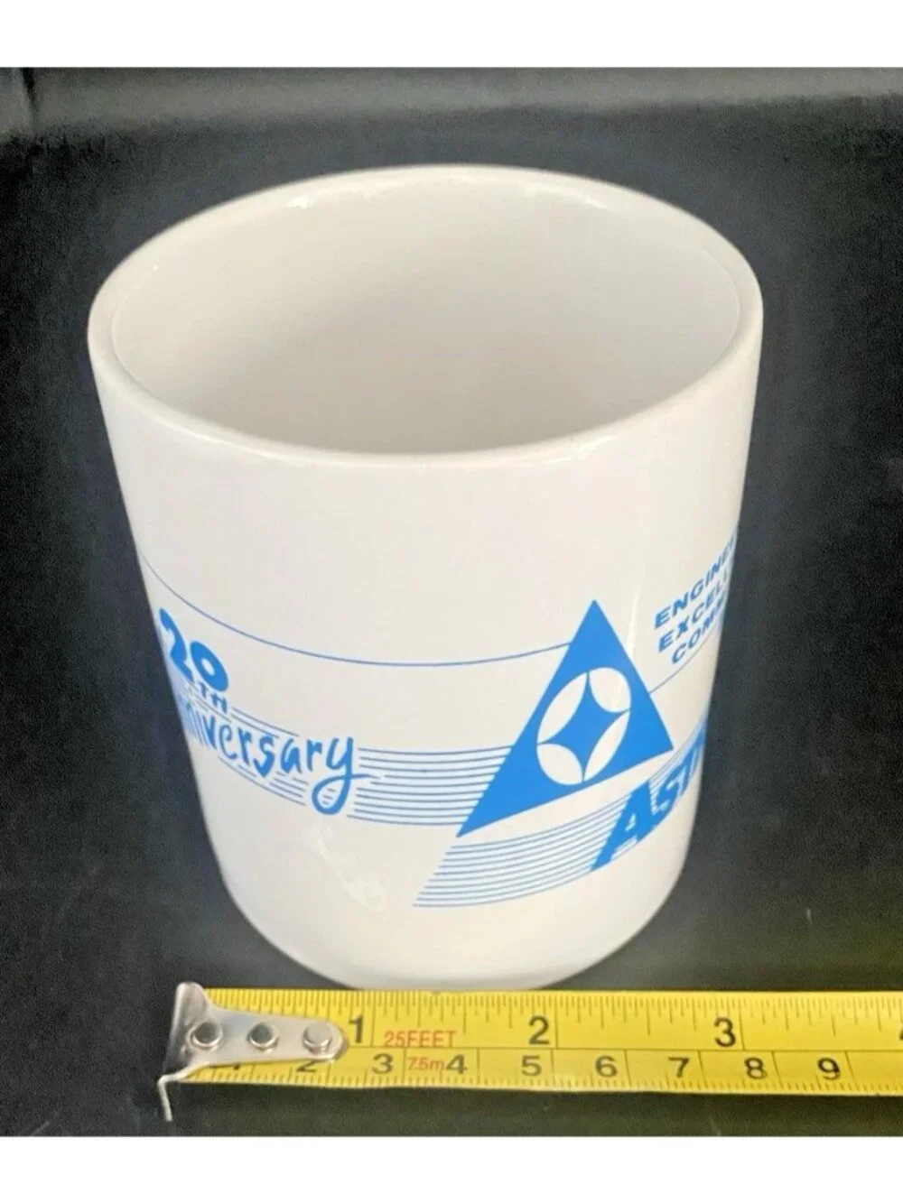 Vintage 80s RCA Engineering Excellence Committee 20th Anniversary Astro Mug